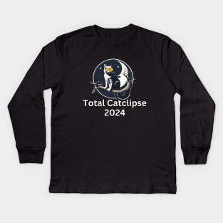 Total Eclipse Kids Long Sleeve T-Shirt